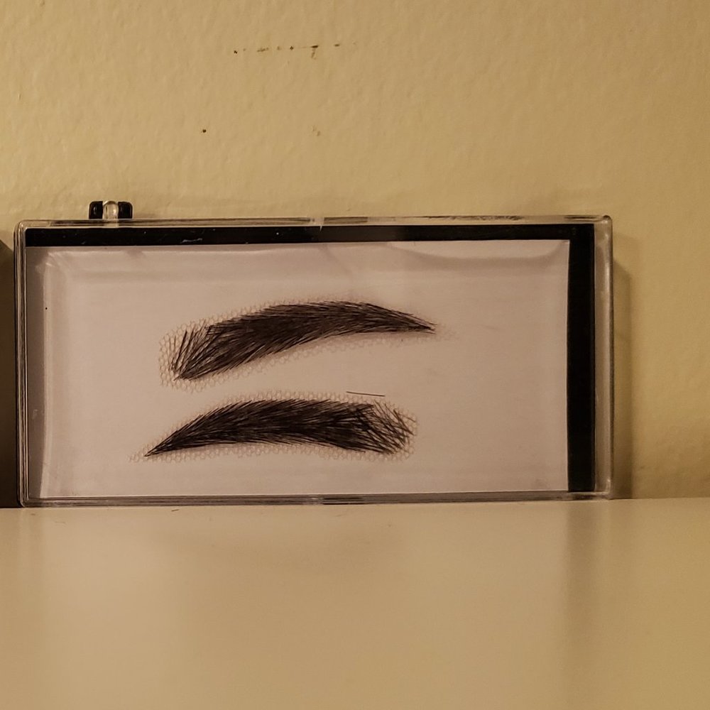 Costume Lacefront Human Hair Eyebrow Extensions